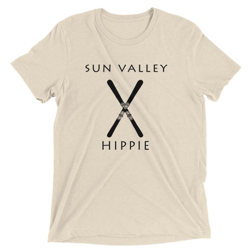 Sun Valley Ski Hippie Unisex Tri-blend T-Shirt