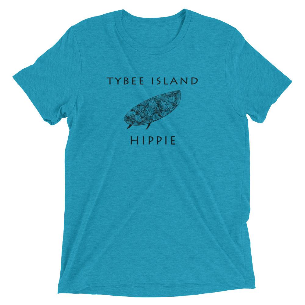 Tybee Island Surf Hippie™ Unisex Tri-blend T-Shirt
