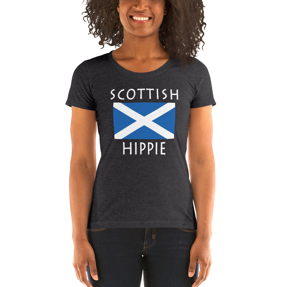 Scottish Hippie™ Women's Tri-blend t-shirt