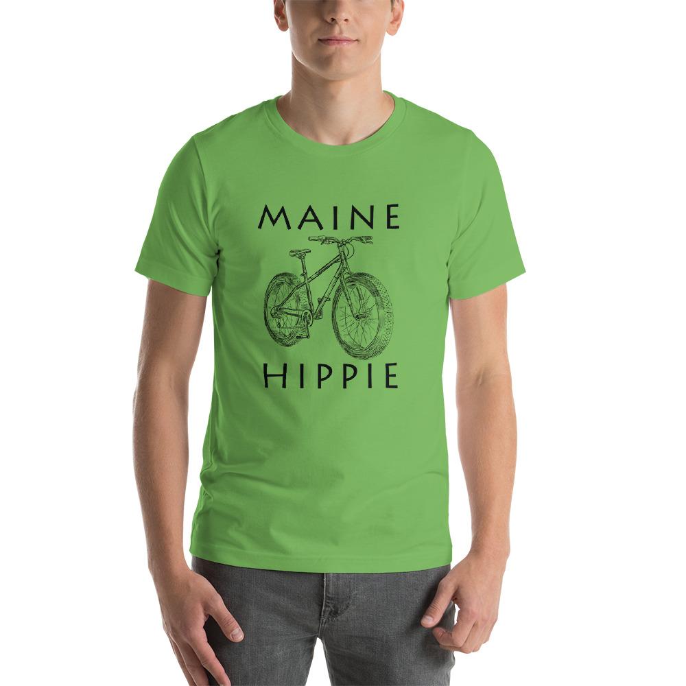 Maine Bike Hippie™ Unisex Jersey T-Shirt