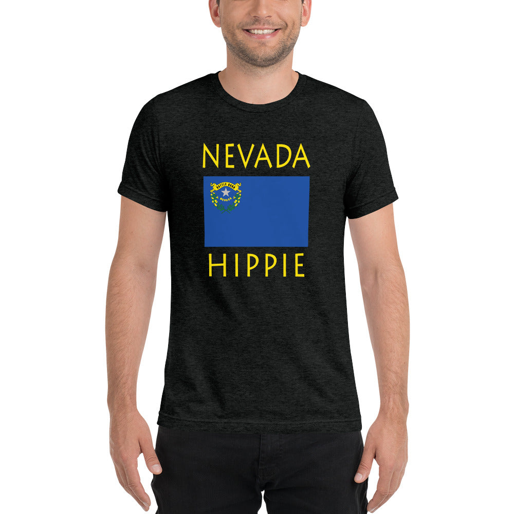 Nevada Hippie™ Men's Tri-blend  t-shirt