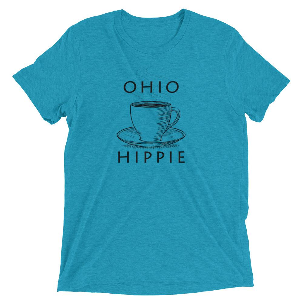 Ohio Coffee Hippie Unisex Tri-blend T-Shirt