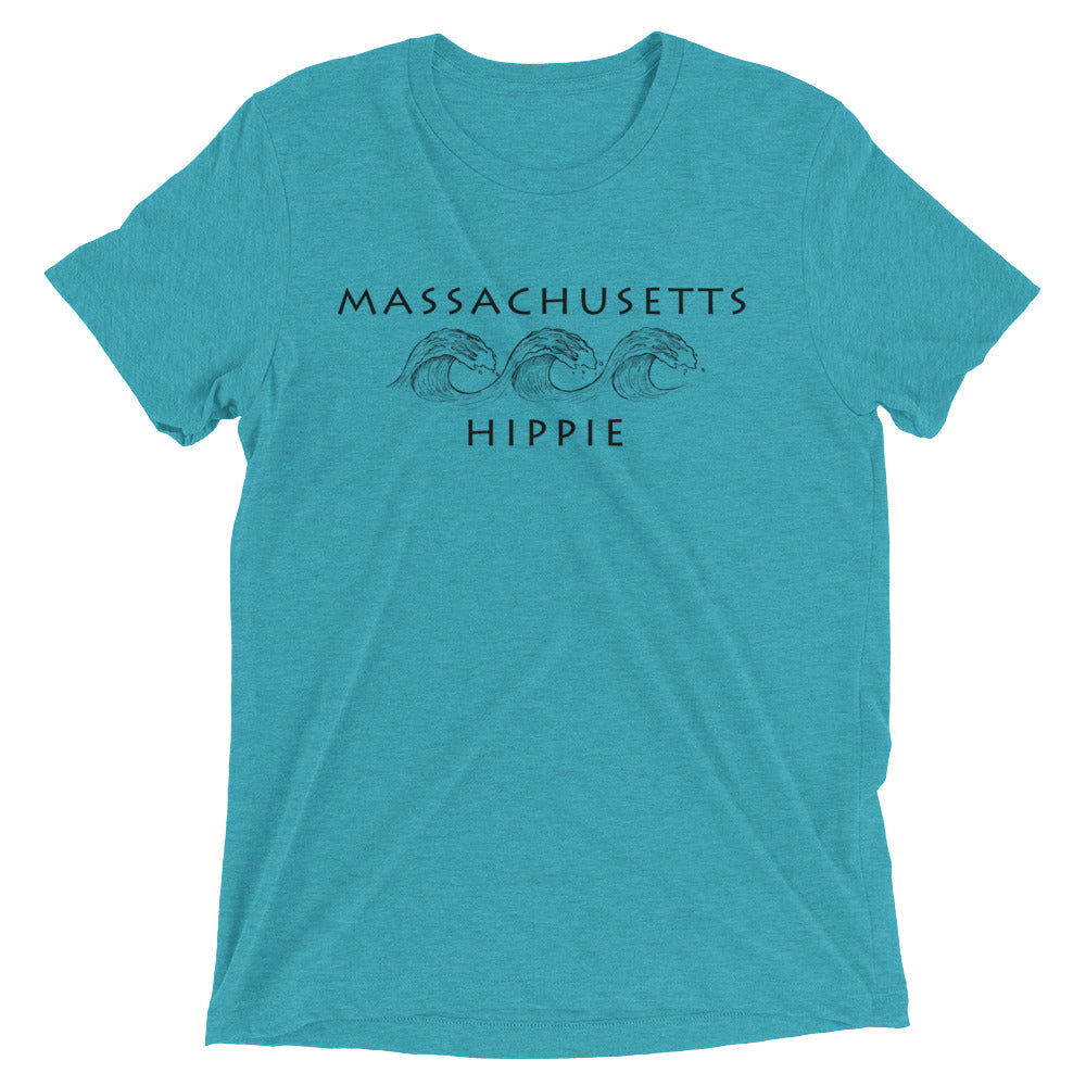 Massachusetts Ocean Hippie Unisex Tri-blend T-Shirt