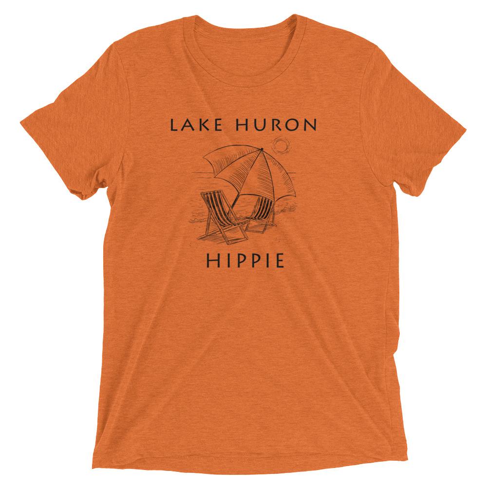 Lake Huron Beach Hippie™ Unisex tri-blend t-shirt