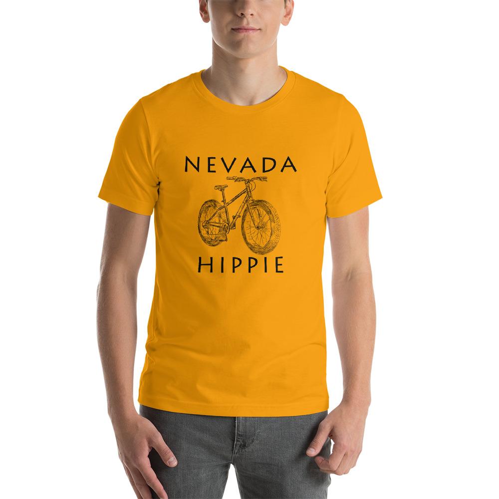 Nevada Bike Hippie Unisex Jersey T-Shirt