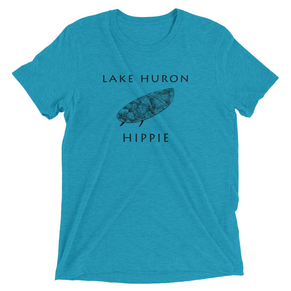 Lake Huron Surf Hippie™ Unisex Tri-blend T-Shirt