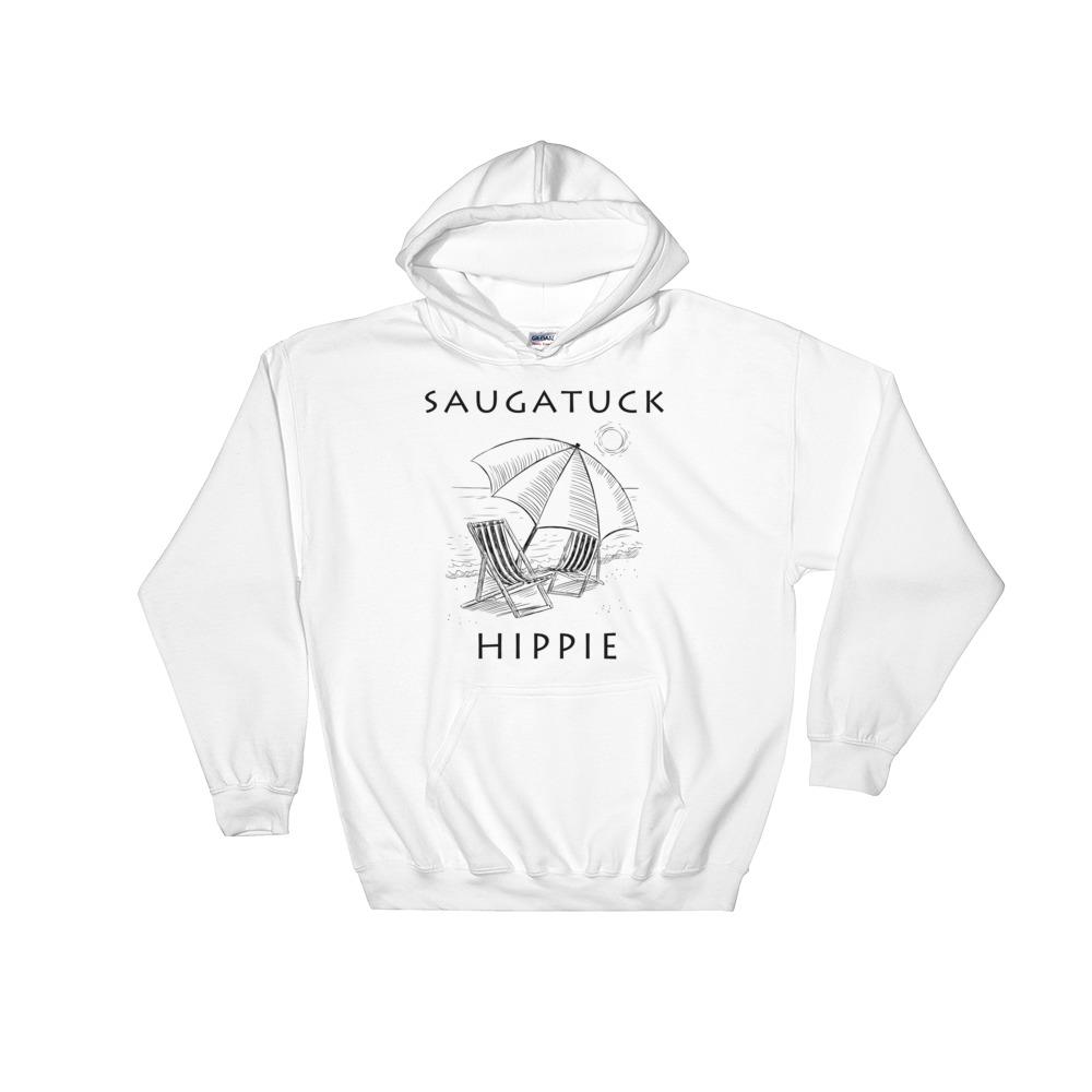 Saugatuck Beach Hippie™ Men's Hoodie