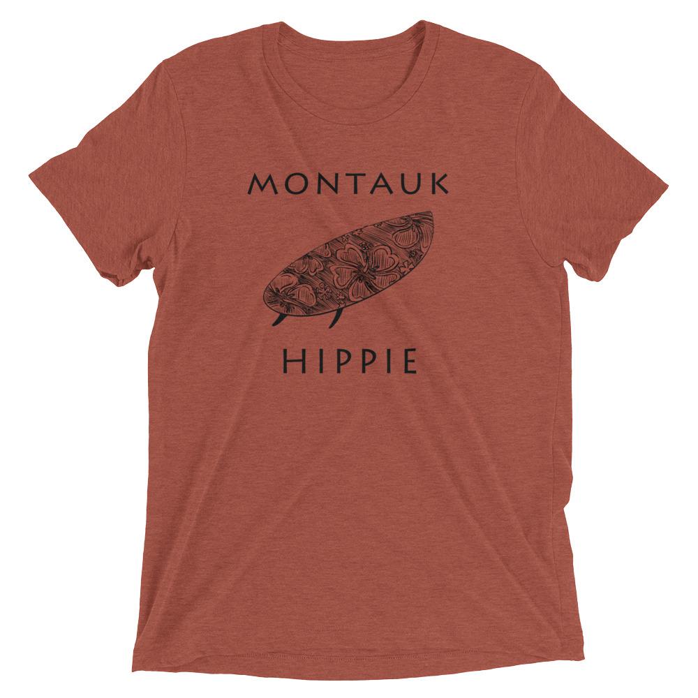 Montauk Surf Hippie Unisex Tri-blend T-Shirt