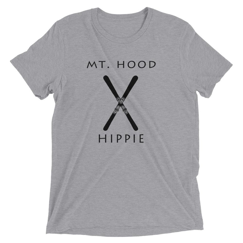 Mt. Hood Ski Hippie Unisex Tri-blend T-Shirt