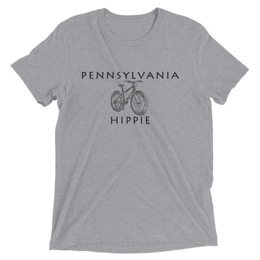 Pennsylvania Bike Hippie Unisex Tri-blend T-Shirt