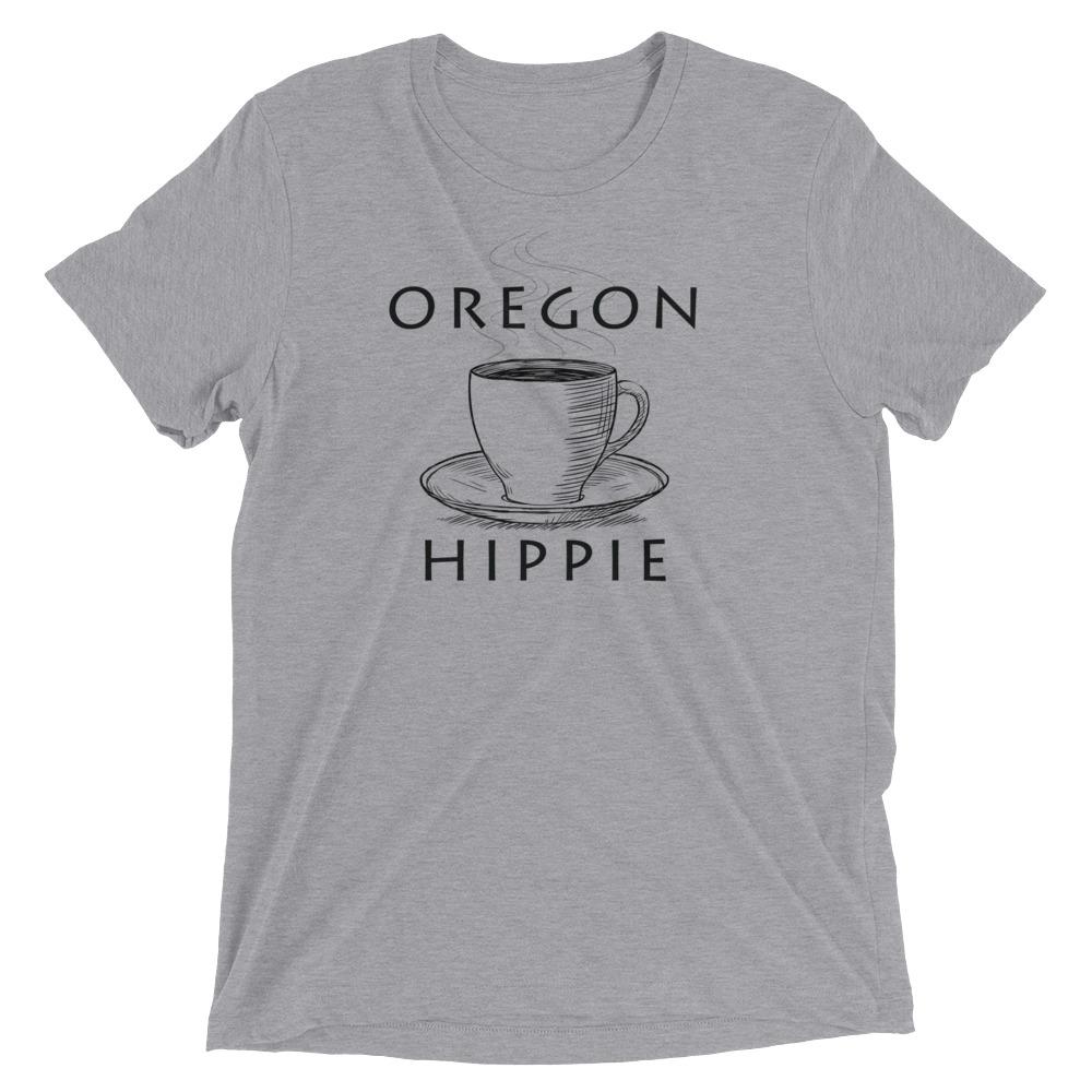 Oregon Coffee Hippie Unisex Tri-blend T-Shirt