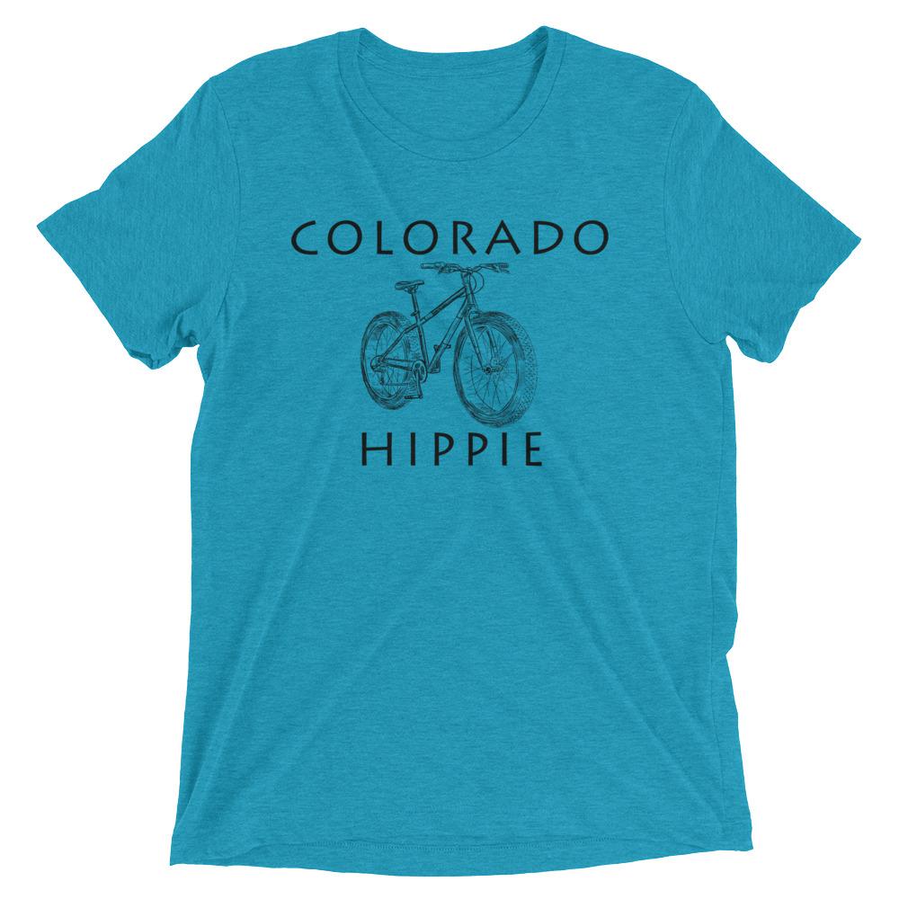 Colorado Bike Hippie™ Unisex Tri-blend T-Shirt