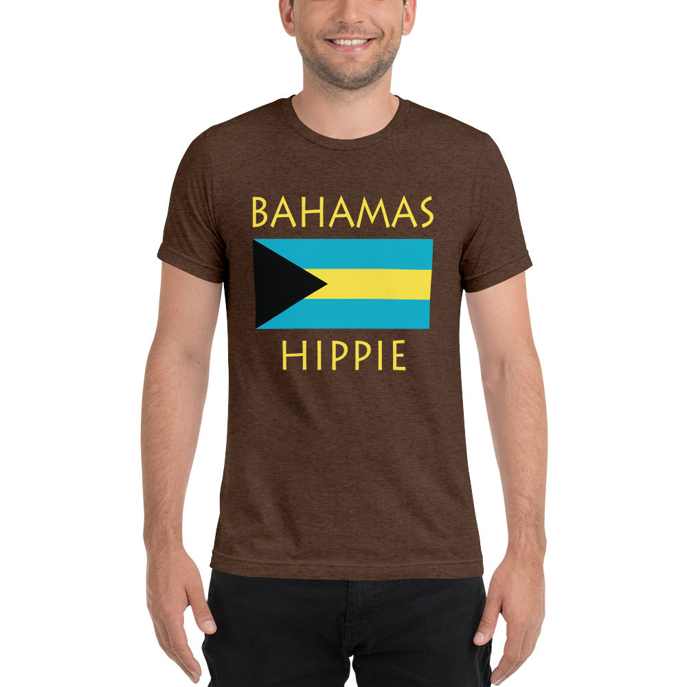 Bahamas Flag Hippie™ Unisex Tri-blend T-shirt