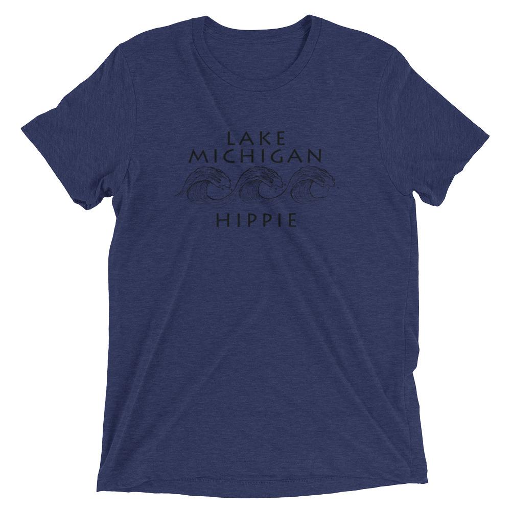 Lake Michigan Lake Hippie™ Unisex Tri-blend T-Shirt