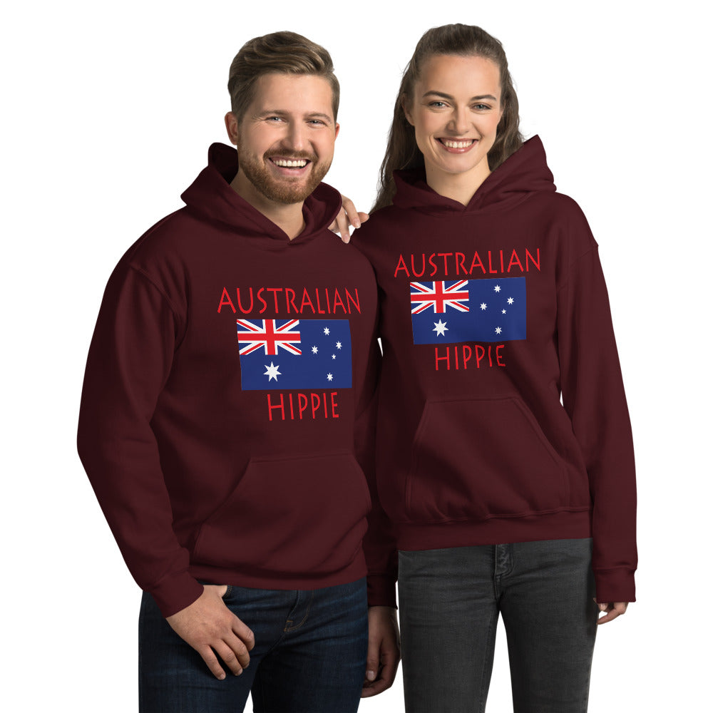 Australian Flag Hippie™ Unisex Hoodie