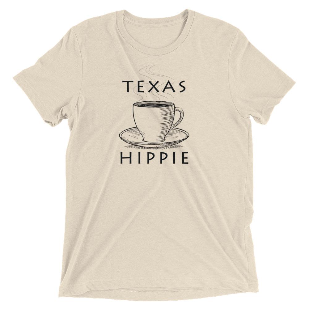 Texas Coffee Hippie Unisex Tri-blend T-Shirt