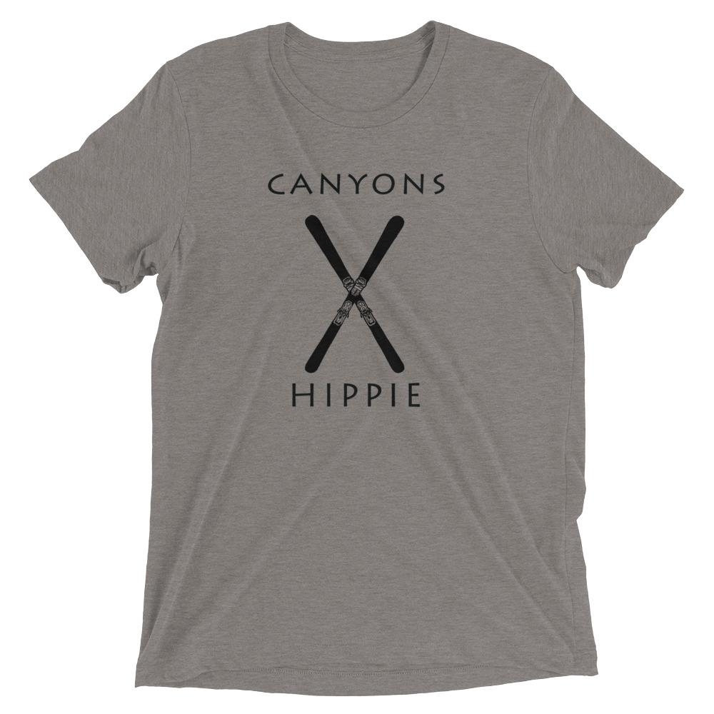 Canyons Ski Hippie™ Unisex Tri-blend T-Shirt