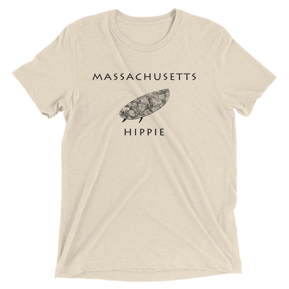 Massachusetts Surf Hippie Unisex Tri-blend T-Shirt