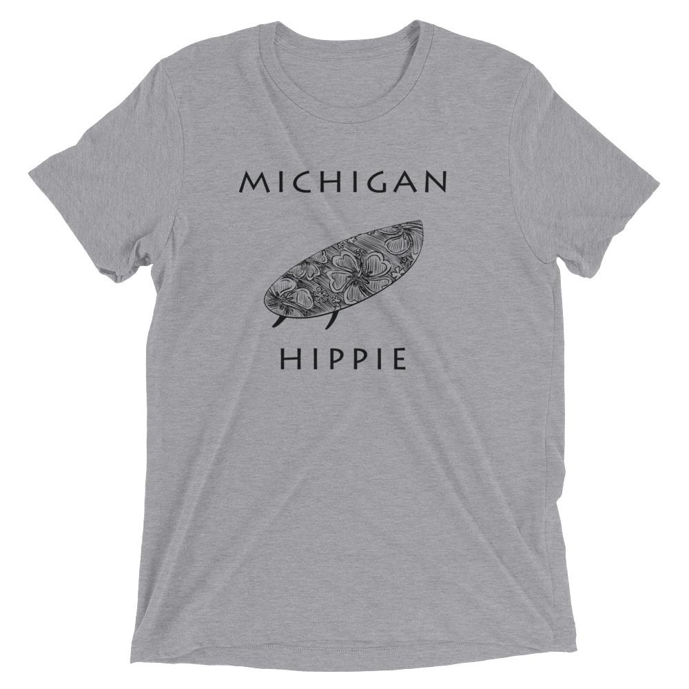 Michigan Surf Hippie™ Unisex Tri-blend T-Shirt