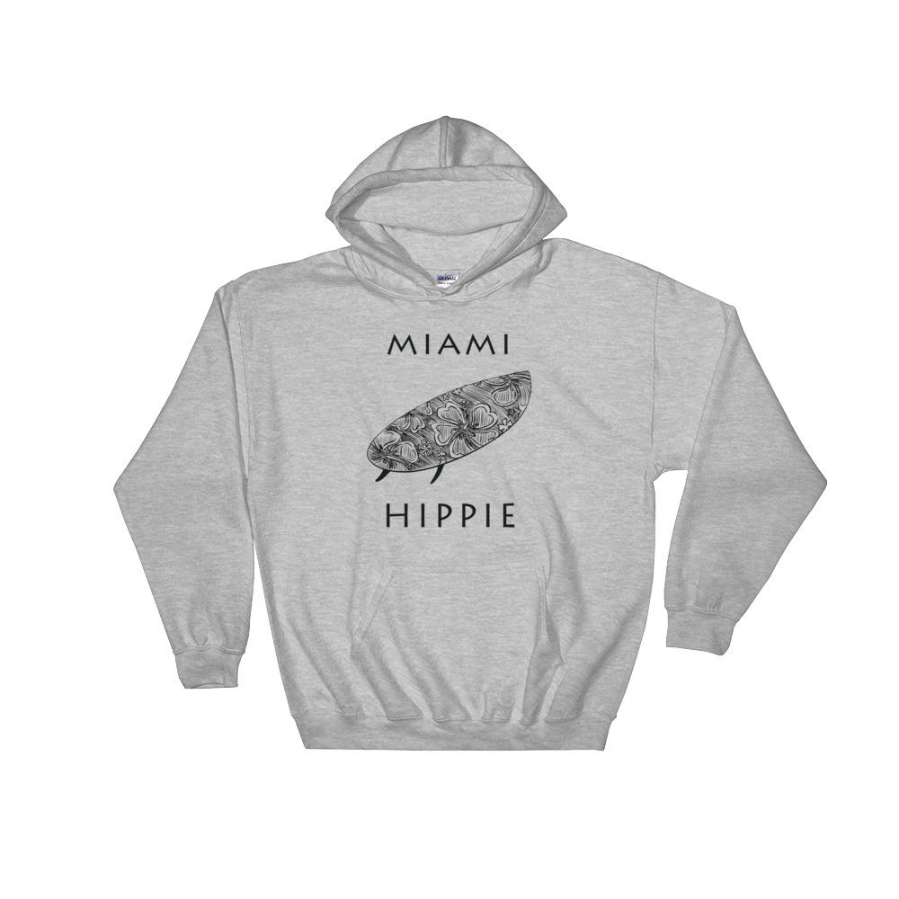 Miami Surf Hippie Hoodie--Men's