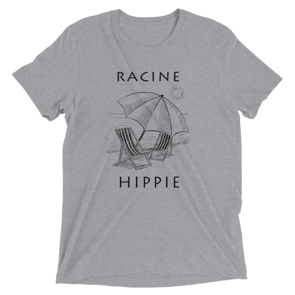 Racine Beach Hippie Unisex tri-blend t-shirt