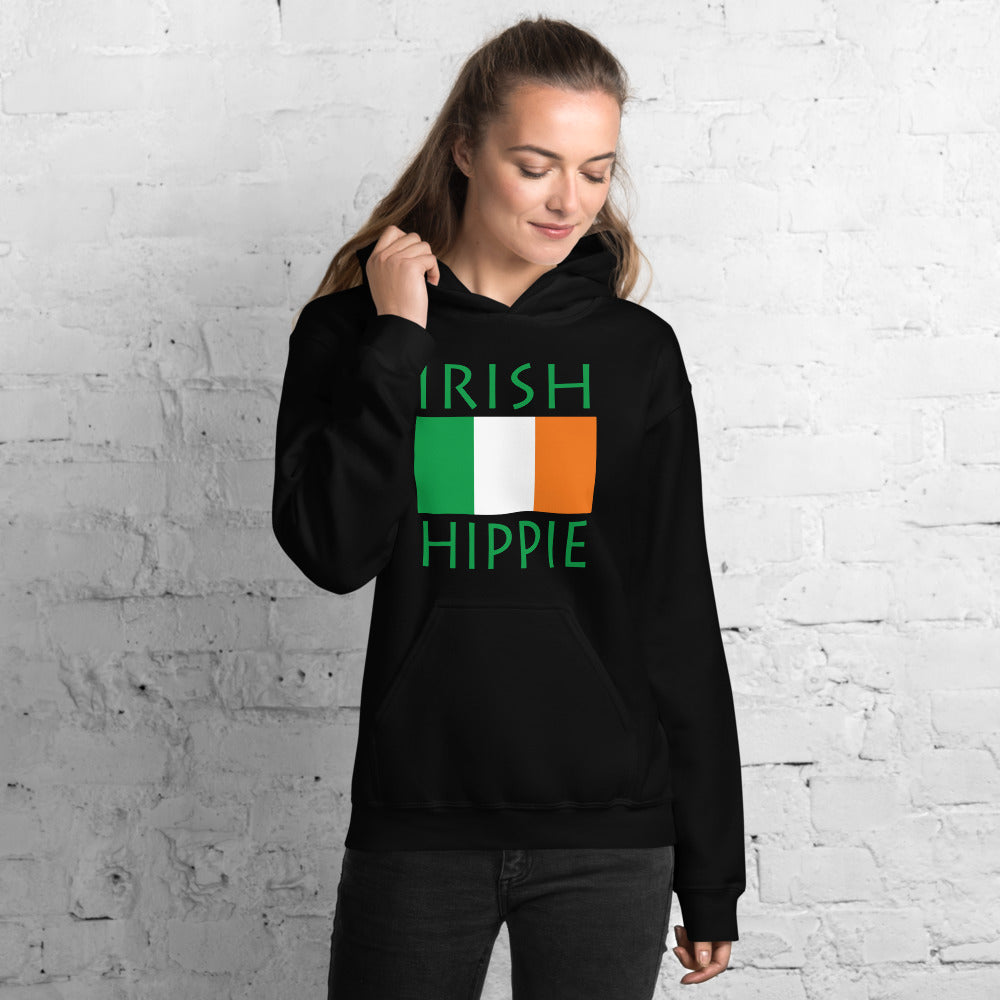 Irish Flag Hippie™ Unisex Hoodie