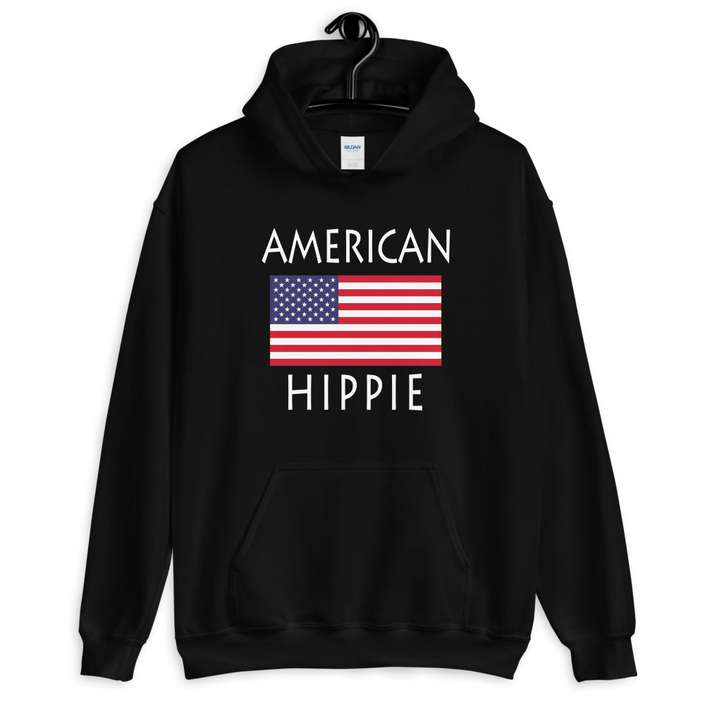 American Flag Hippie™ Unisex Hoodie