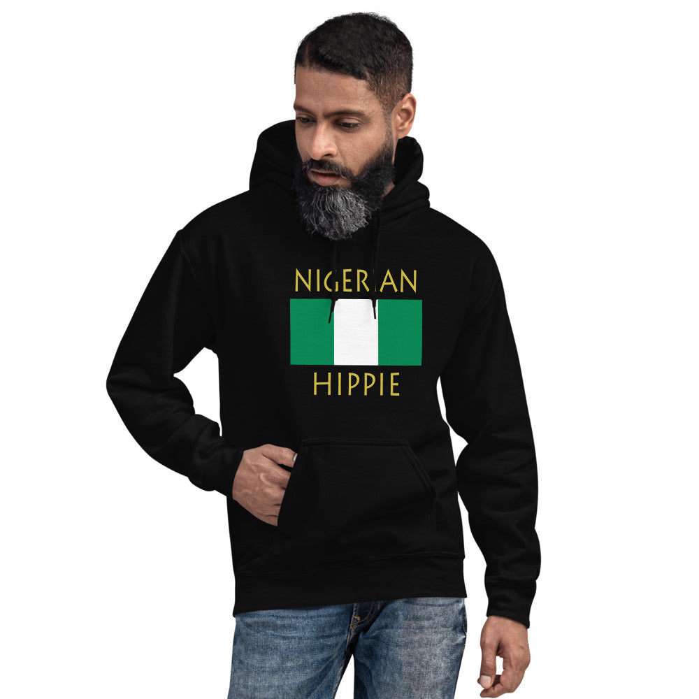 Nigerian Flag Hippie™ Unisex Hoodie