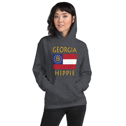 Georgia Flag Hippie™ Unisex Hoodie