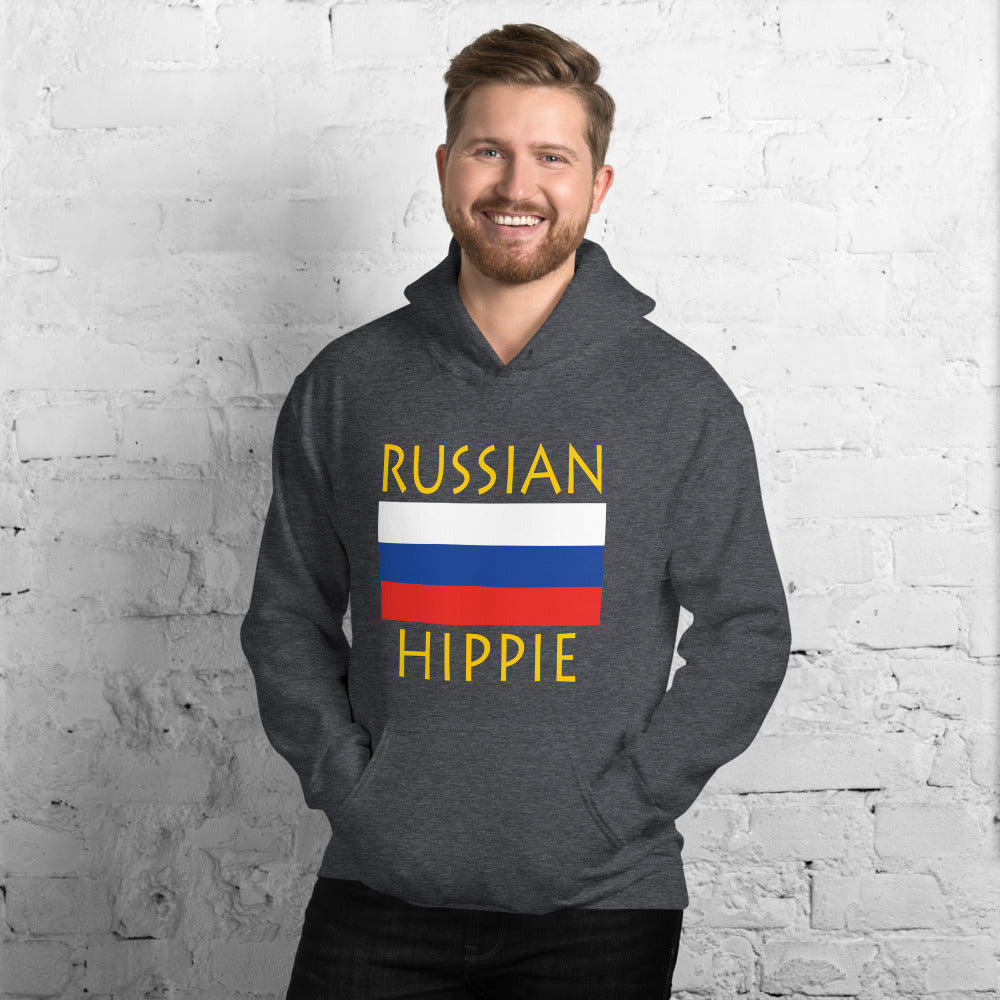 Russian Flag Hippie™ Unisex Hoodie