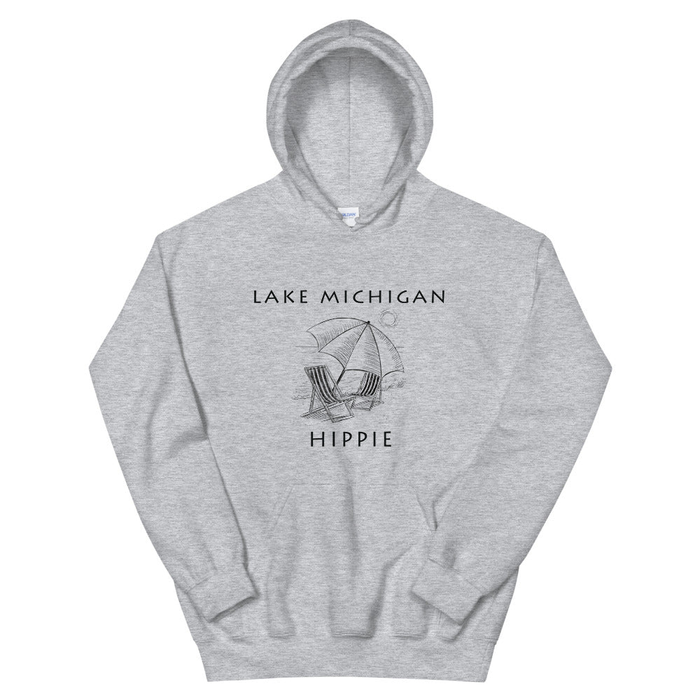 Lake Michigan Beach Hippie™ Unisex Hoodie