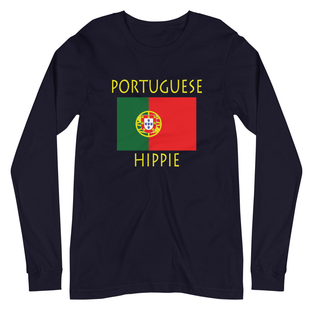Portuguese Flag Hippie™ Unisex Long Sleeve Tee