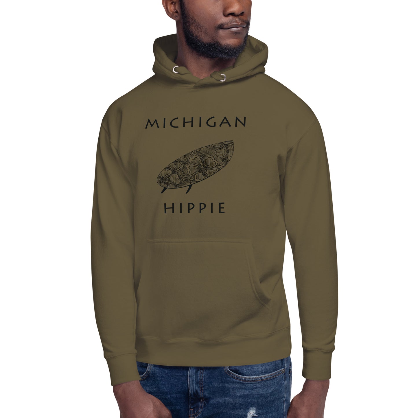 Michigan Surf Hippie™ Unisex Hoodie