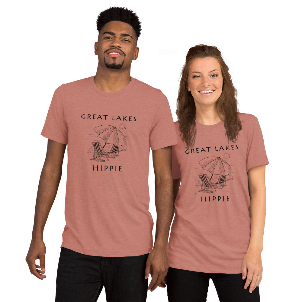 Great Lakes Beach Hippie™ Unisex Tri-blend t-shirt